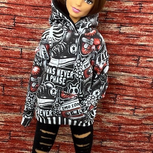 1/6 scale hoodie