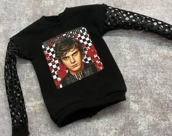 Oversized trui voor modepoppen op schaal 1/6