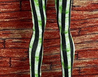 Leggings para muñecas de moda: Tela estampada personalizada