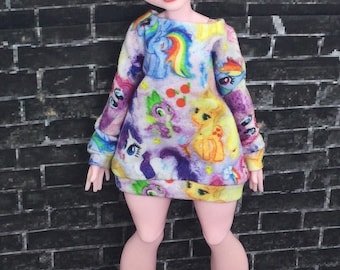 Outfit for G3 Drac monster dolls