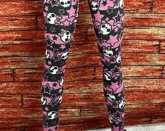 Fashion Doll Leggings: Custom Printed Fabric