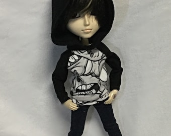 Zombie hoodie for taeyang dolls