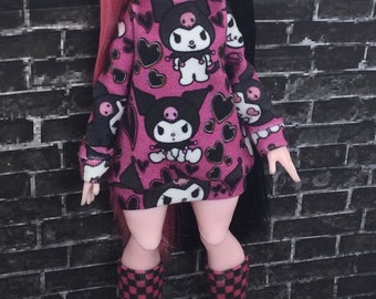 Outfit for G3 Drac monster dolls