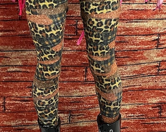 Fashion Doll Leggings: Custom Printed Fabric