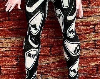 Fashion Doll-legging: op maat gemaakte stof
