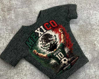 Camiseta para muñeca de moda a escala 1/6