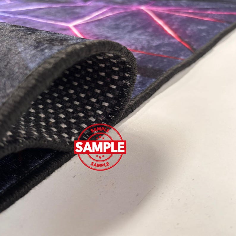 Neon Graffiti Area Rug: Vibrant Street Art Decor - Etsy