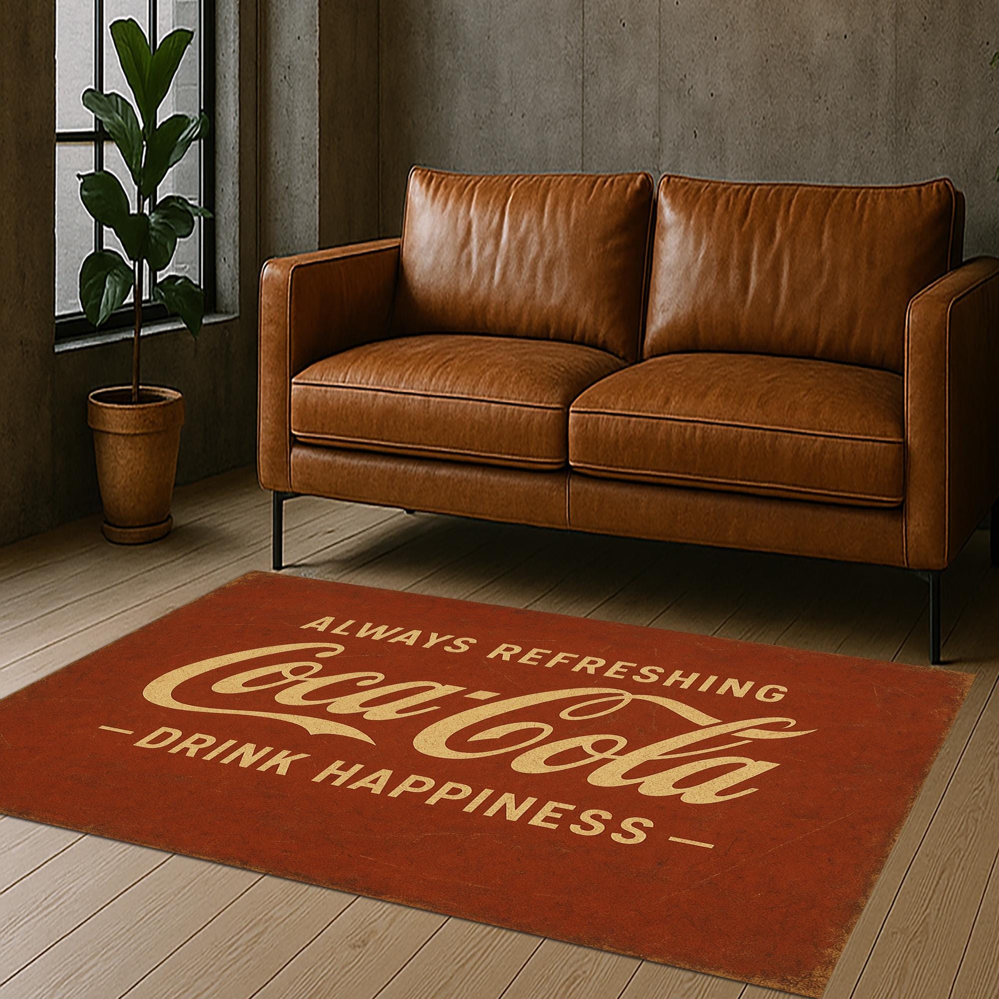 Coca Cola Rug - Etsy