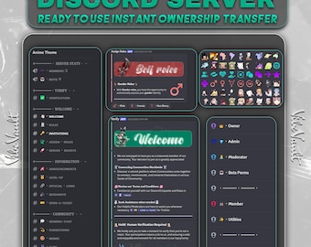 Server Discord a tema anime: hub della community completamente configurato