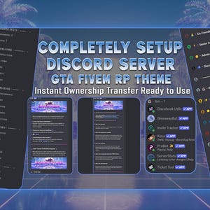 Serveur Discord sur le thème FiveM : configuration complète de la communauté GTA RP