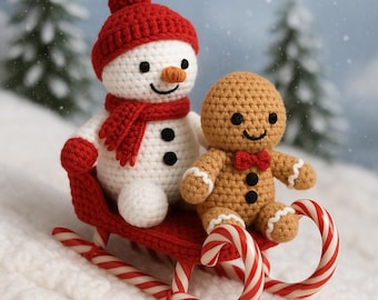 Christmas Amigurumi Crochet Pattern Set (PDF)