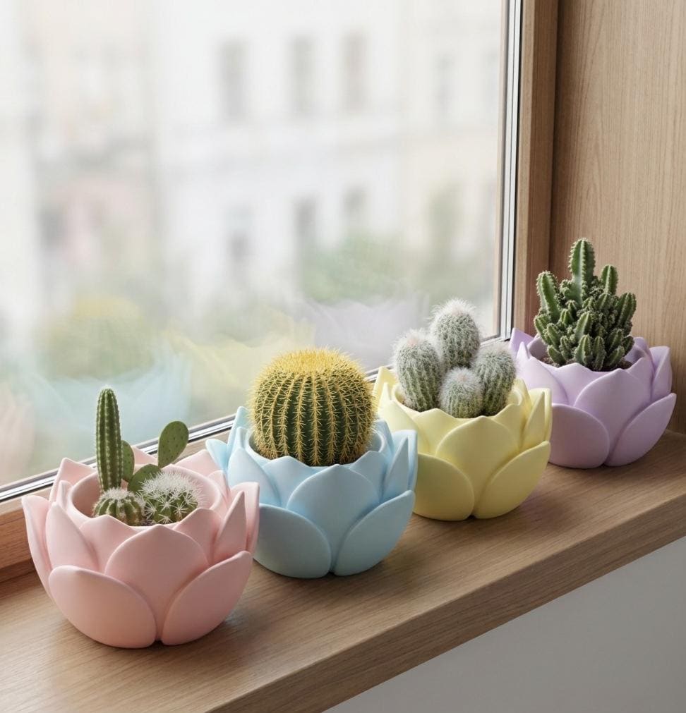 花の蓮の鉢 - Etsy 日本