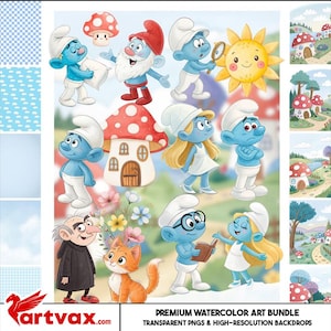 Smurf cat - Etsy 日本