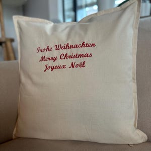 Kissenbezug 50x50 weihnachten