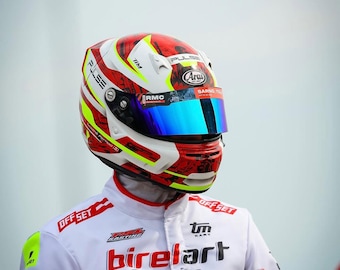 Traje de carreras de karts personalizado hecho a mano CIK FIA Nivel 2 Estilo F1 Traje de carreras de karting Logotipo personalizado Nombre Bandera Número Sublimado Envío gratis