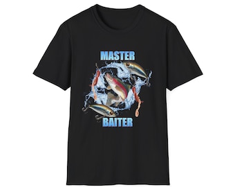 Master Baiter Angeln T-Shirt | Lustiges Angler Geschenk