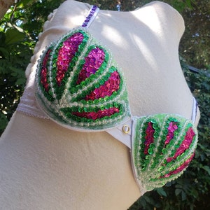 Sparkling Mermaid Bra. ReAdY tO sHiP!! 34B