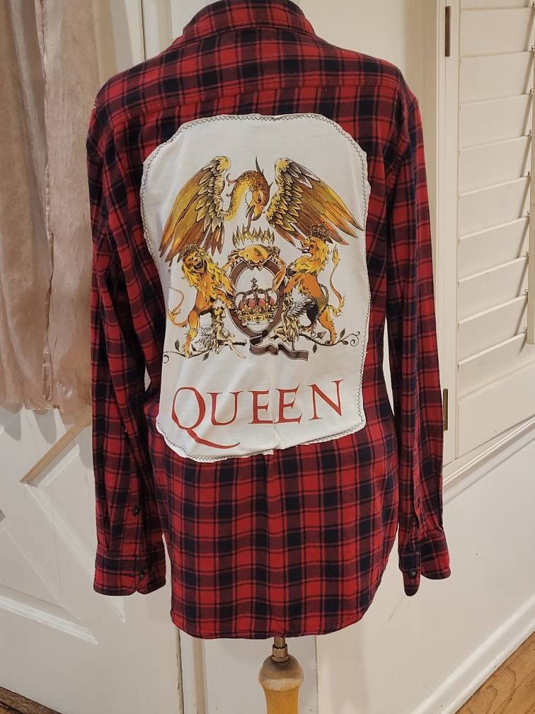 Queen Band Flannel - Etsy