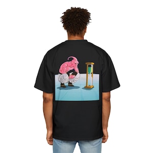 Dragon Ball Z Majin Buu Oversized Tee – Retro Anime Streetwear –  DBZ manga t-shirt – Unisex