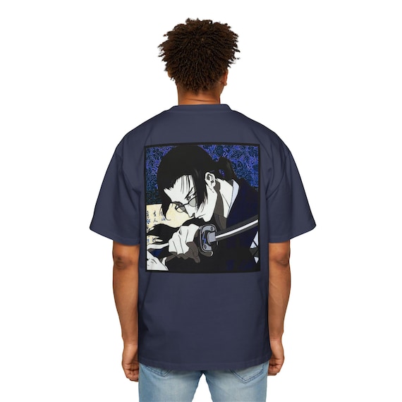 Samurai Champloo Jin Oversized Tee – 90s Anime Streetwear 