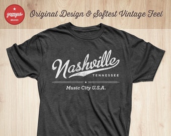 Nashville Shirt | Nashville Shirts | Nashville Gift | Nashville T-shirt for Men and Women by Geenyus Brand