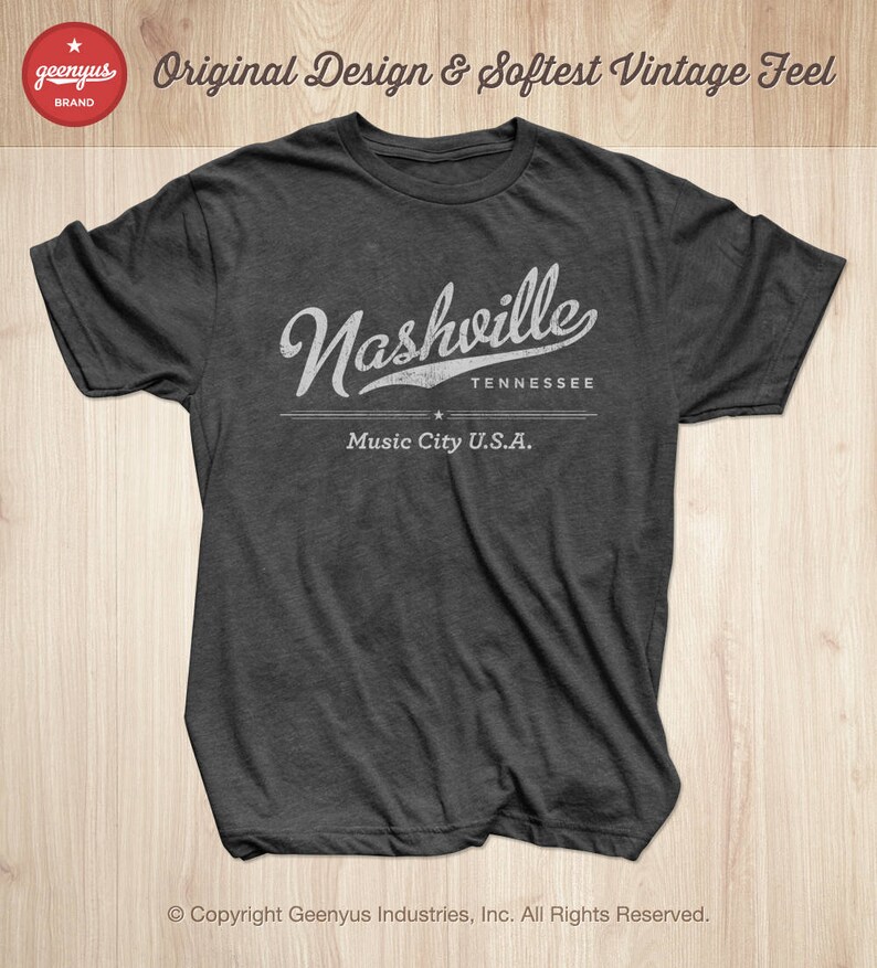 Nashville Shirt Nashville Tshirt Nashville Music City Etsy