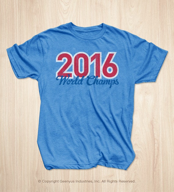 chicago cubs world series shirt