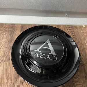 Floating Center Cap For Azad Wheel Big cap xl cap Black 7.2 Inch 182 mm CA4