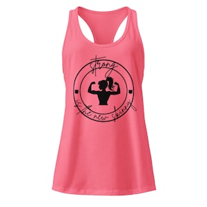 Strong New Skinny | Strong Woman | Workout Tank | Crossfit Tank | Motivational Workout | Woman Strong Workout | Teen Workout