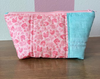 Pink/Blue Chicken Pouch
