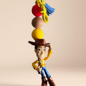 Woody Keychain | Handmade Pixar Toy Story Keychain | Cowboy Sheriff Charm