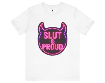 Bold & Proud Confidence Tee | Empowerment Shirt for Women and Men | Funny Adult Humour Top | Unisex Self-Love Apparel