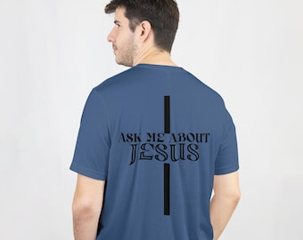 Ask Me About Jesus | Graphic Tee | Unisex T-Shirt | Soft Shirt