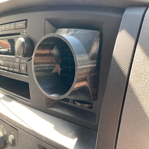 Ram Truck A/C Vent Adapter: 3&quot; Hose Coupling - 06-08 Ram 1500, 06-09 Ram 2500/3500