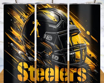 Football 20oz Skinny Tumbler Wrap PNG | Sports Sublimation Design | Game Day Instant Download