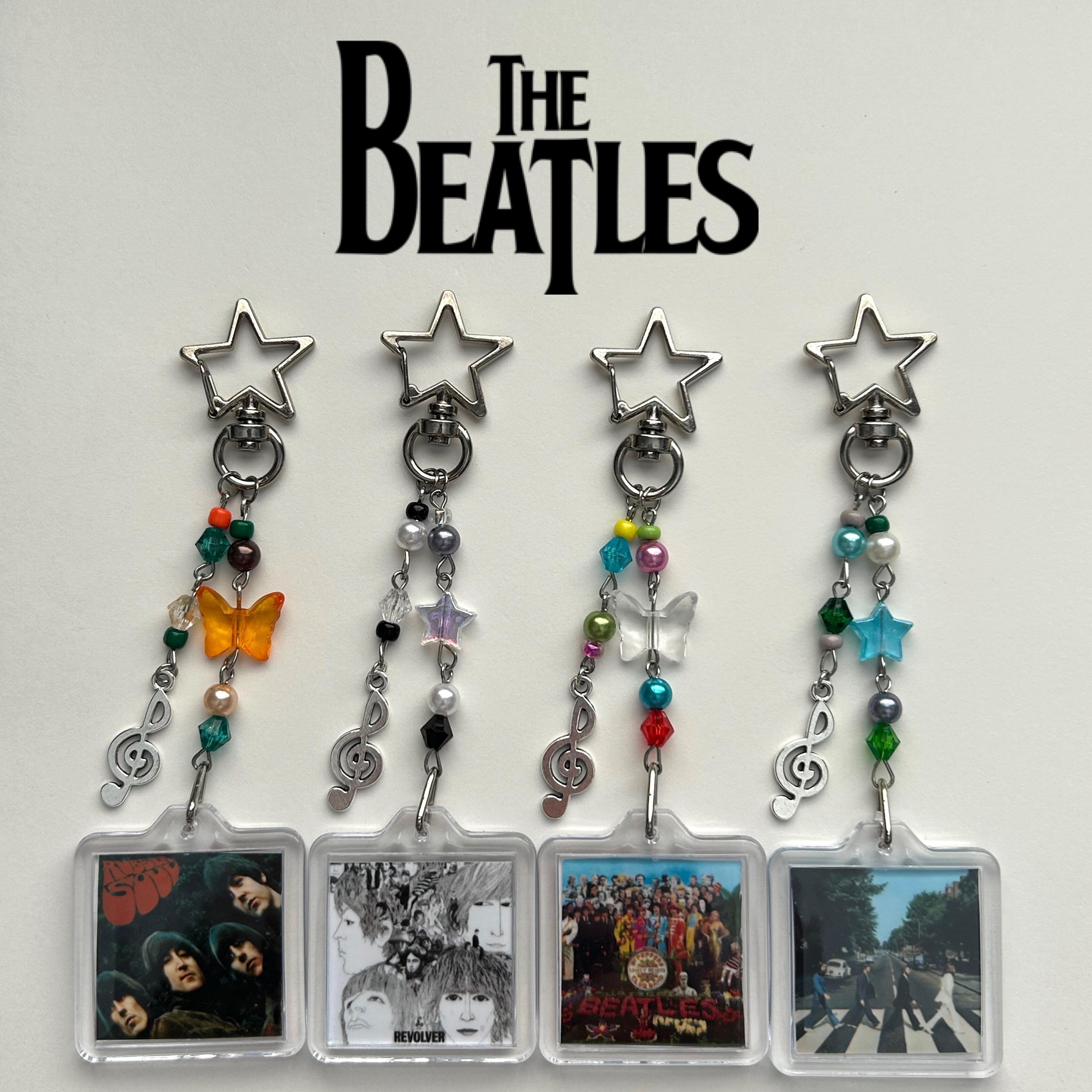 The Beatles Album Keychain - Etsy
