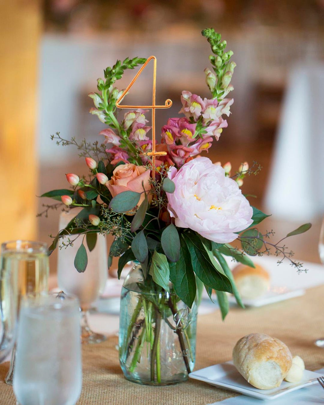Wire Table Numbers Rustic Wedding Table Numbers Reception Table Numbers ...