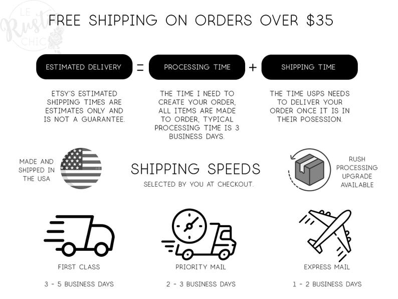 a black and white image of shipping orders
