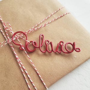 Wire Gift Tags - Rustic Gift Tags - Personalized Gift Tags - Custom Gift Tags - Gift Tags - Christmas Gift Tags - Holiday Gift Tags