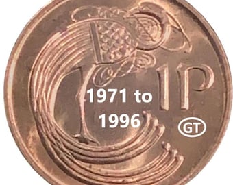 1971 do 1996 Penny - Irlandia - Wybierz rok(y) i ilość