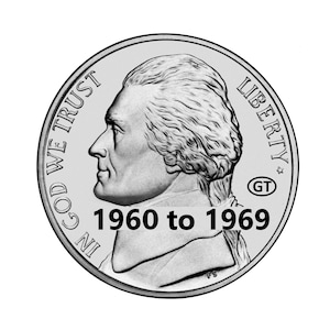 Jefferson nickel 1964 - Etsy 日本