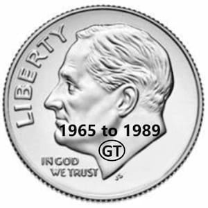 1965 roosevelt dime - Etsy 日本