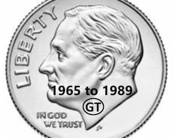 USA 1965 to 1989 Roosevelt Dimes - Choose Year / Mint / Quantity / Grade