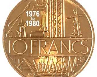 フランス 10フラン硬貨 - ヴィンテージコレクターズアイテム - Etsy 日本