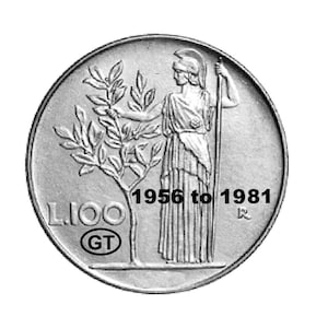100 lire 1979 - Etsy 日本