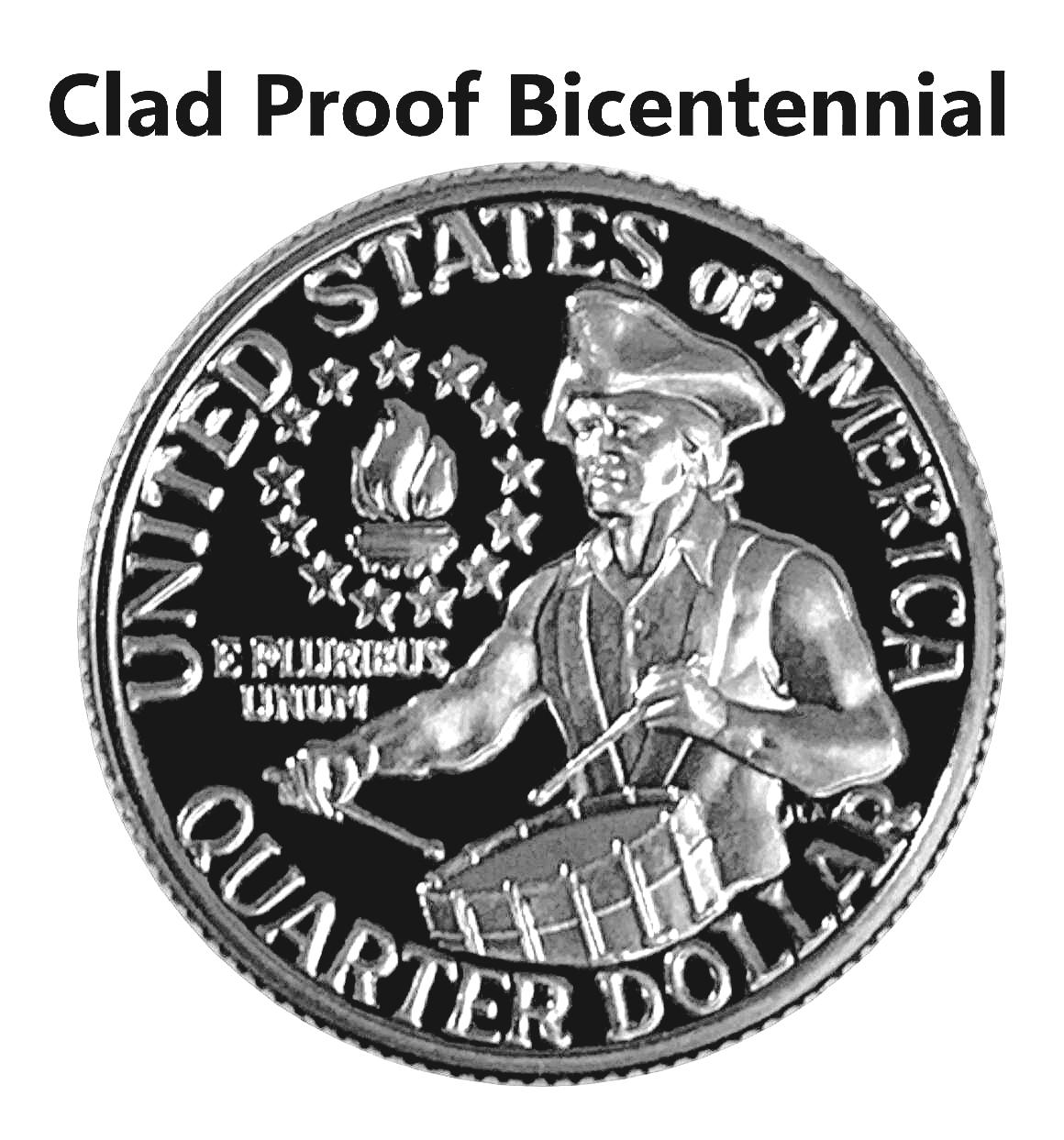 Bicentennial quarter coin 1776 1976 - Etsy 日本