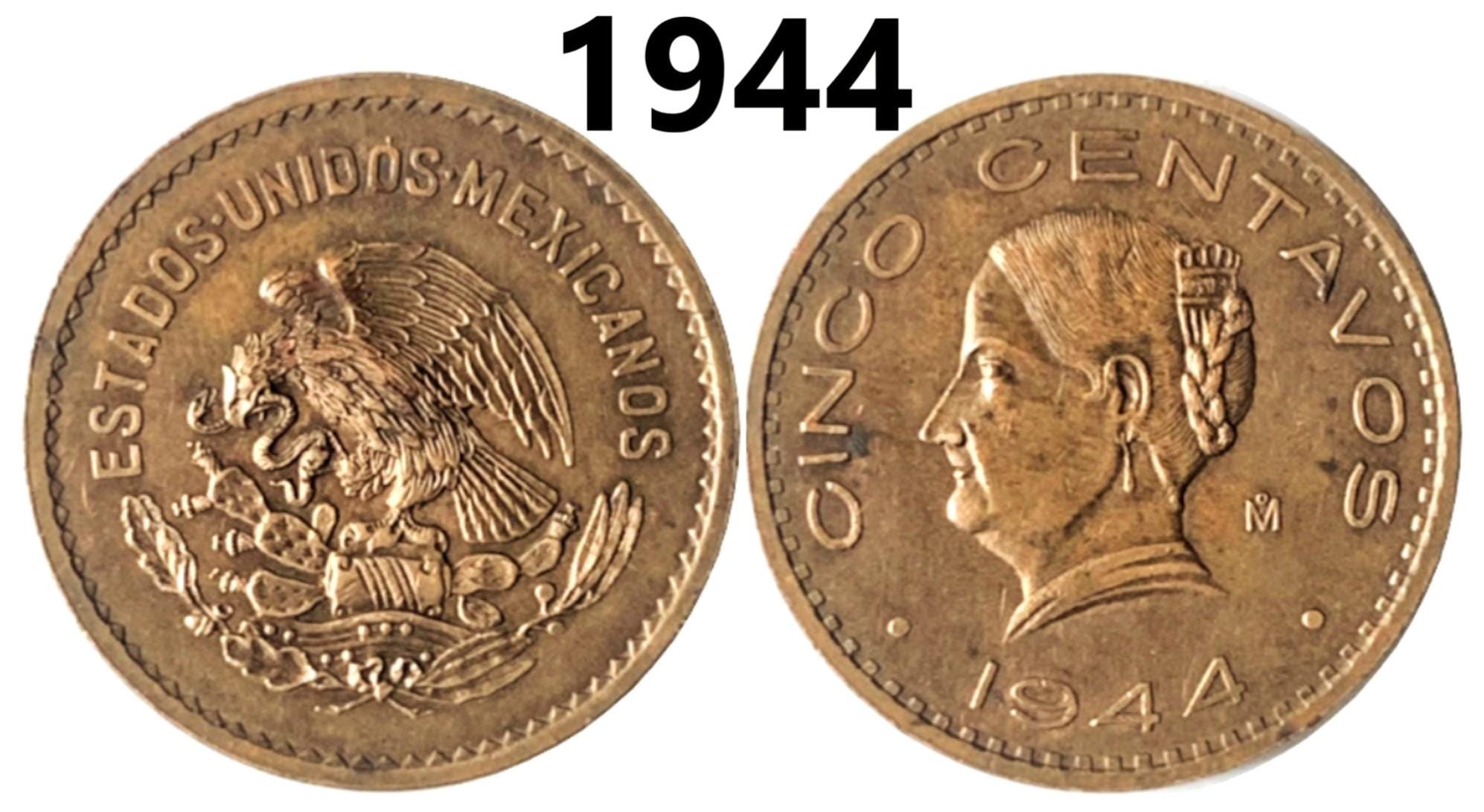 5 センターボ メキシコ - 1943 ～ 1955 - 年 / 数量を選択 - Etsy 日本