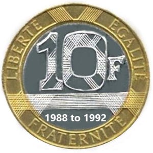 10 francs coin - Etsy 日本