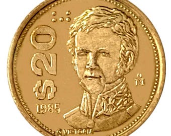 1985 20 pesos Mexico