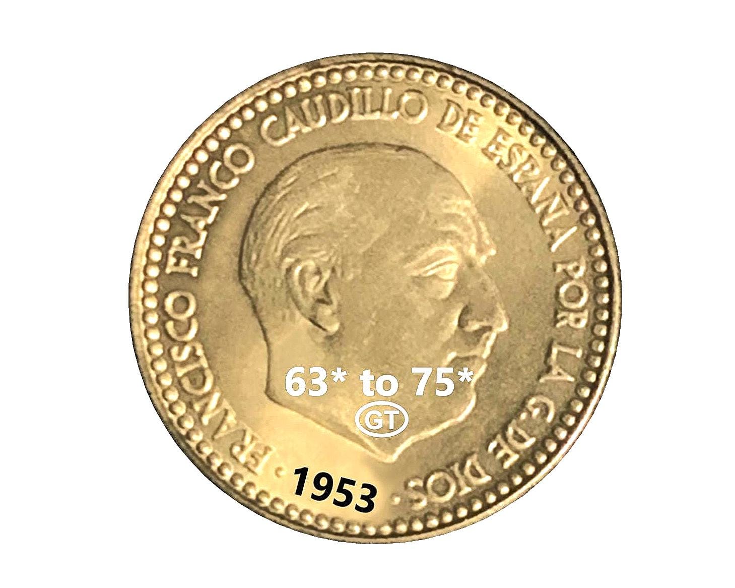 1953 una peseta - Etsy 日本